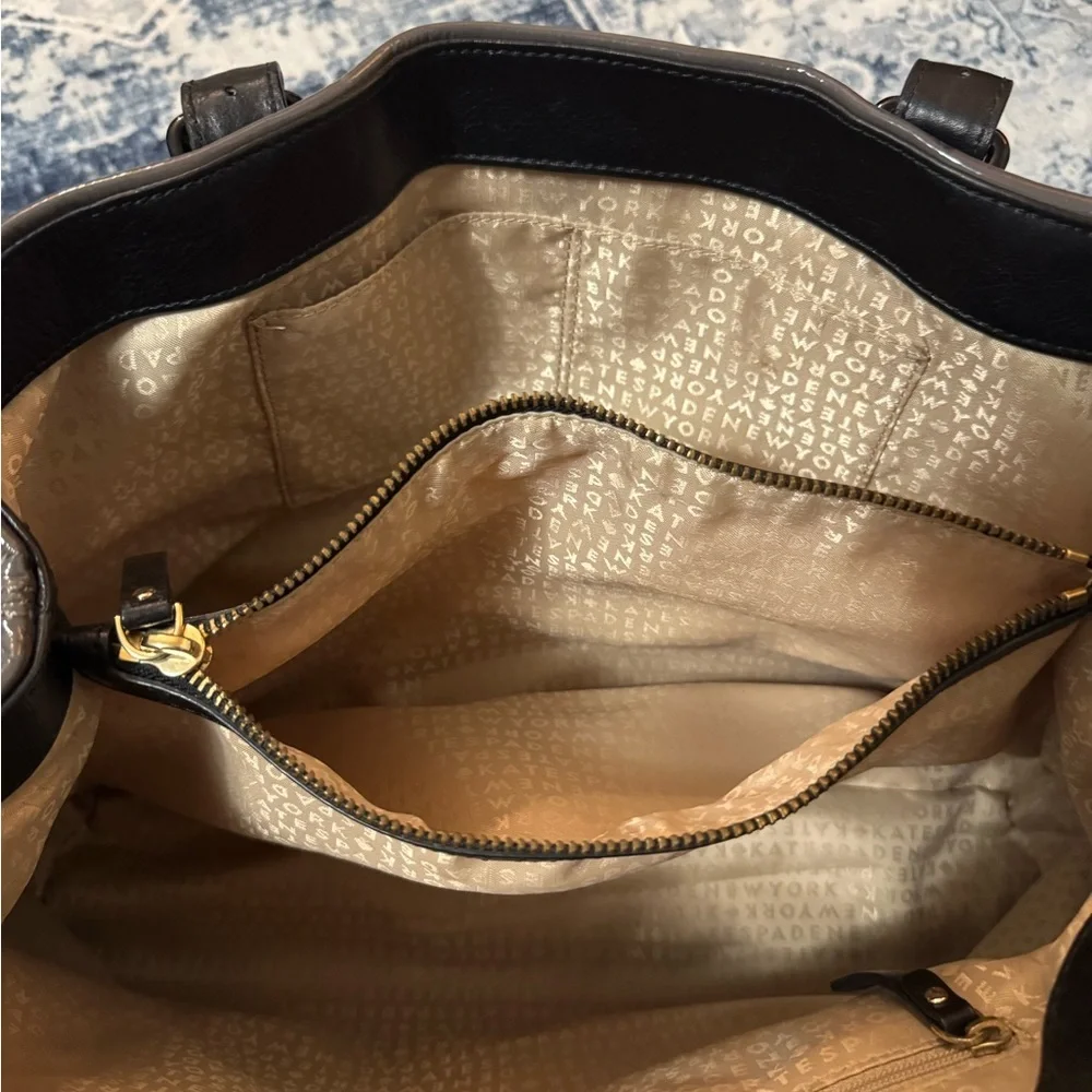 Kate Spade Gray and Black Women's Bag 💜 - Picture 10 of 14